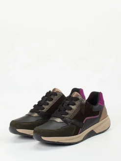 Gabor Comfort – Sneaker aus Velours- und Glattleder