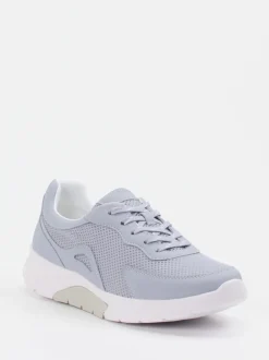 Gabor Comfort – Sneaker aus Mesh und Synthetik Hellblau