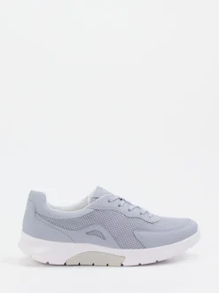 Gabor Comfort – Sneaker aus Mesh und Synthetik Hellblau