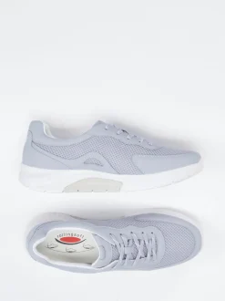 Gabor Comfort – Sneaker aus Mesh und Synthetik Hellblau