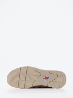 Gabor Comfort – Sneaker aus Veloursleder und Textil beige