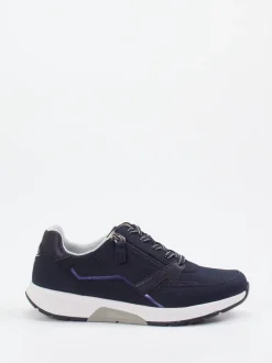 Gabor Comfort – Sneaker aus Nubukleder Dunkelblau