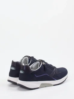 Gabor Comfort – Sneaker aus Nubukleder Dunkelblau