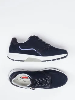 Gabor Comfort – Sneaker aus Nubukleder Dunkelblau