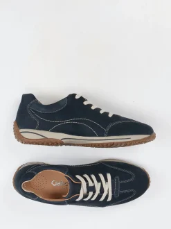 Gabor Comfort – Sneaker aus Nubukleder dunkelblau