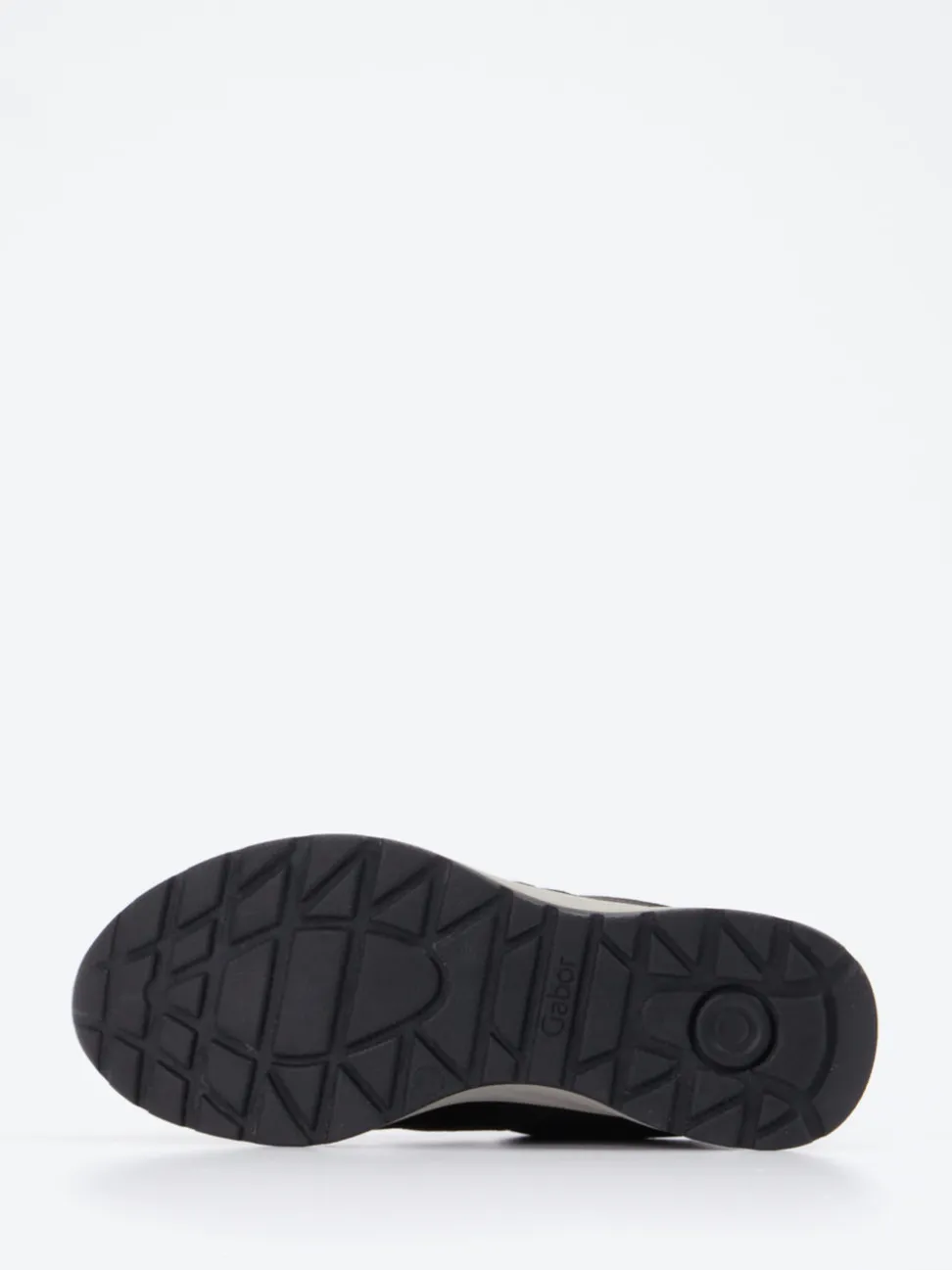 Gabor Comfort – Sneaker aus Veloursleder Schwarz