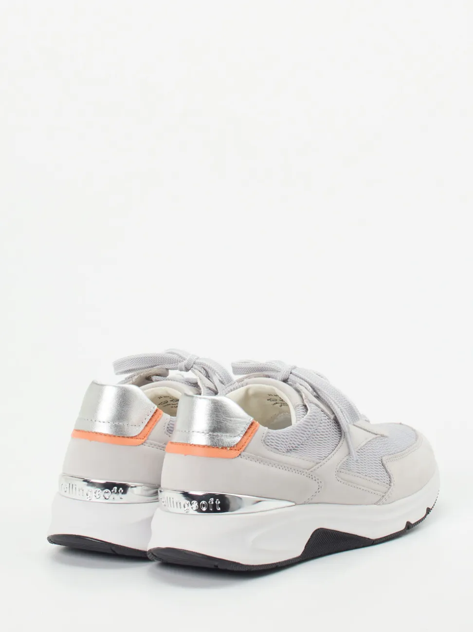 Gabor Comfort – Sneaker aus Nubukleder in Grau