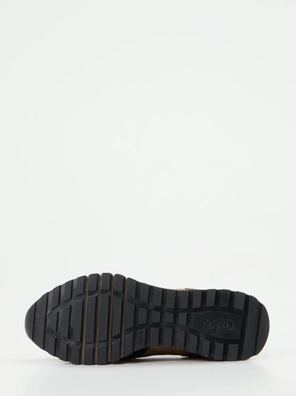 Gabor Comfort – Sneaker aus Veloursleder Schwarz