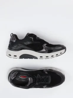 Gabor Comfort – Sneaker aus Veloursleder Schwarz