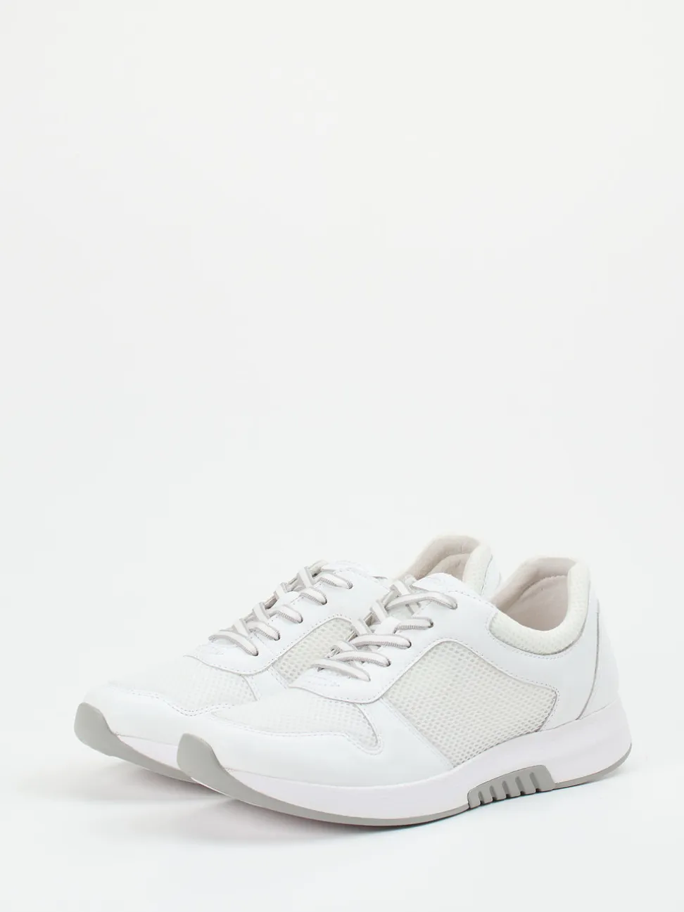 Gabor Comfort – Sneaker aus Kalbleder Offwhite
