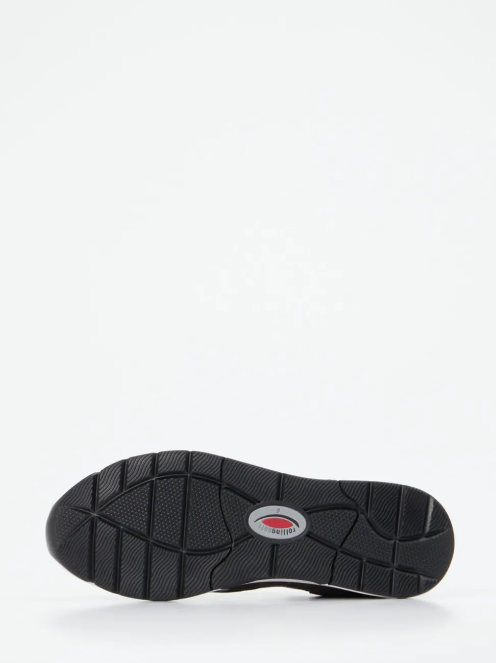 Gabor Comfort – Sneaker aus Metallicleder in Schwarz