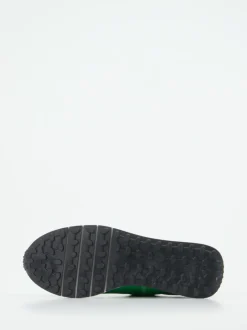 Gabor Comfort – Sneaker aus Veloursleder grasgrün