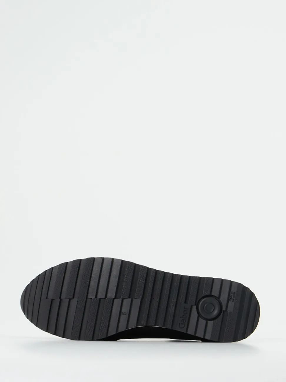 Gabor Comfort – Sneaker aus Lammleder Schwarz