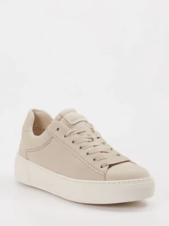 Gabor Comfort – Sneaker aus Veloursleder Beige