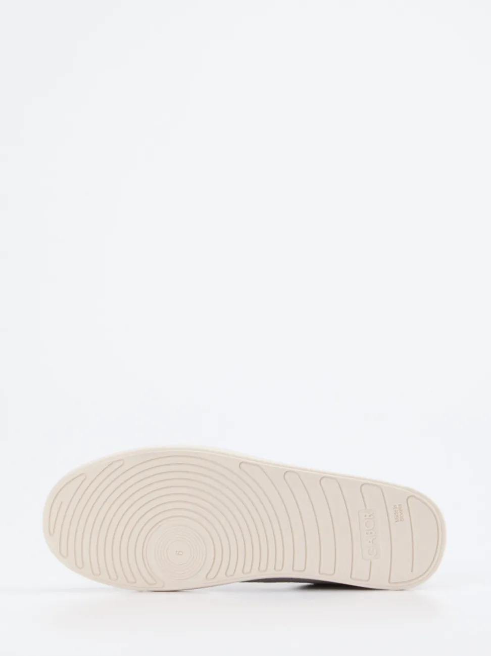 Gabor Comfort – Sneaker aus Veloursleder Hellgrau