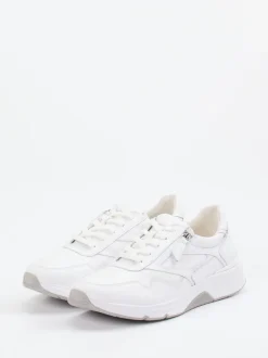 Gabor Comfort – Sneaker aus Kalbleder weiß