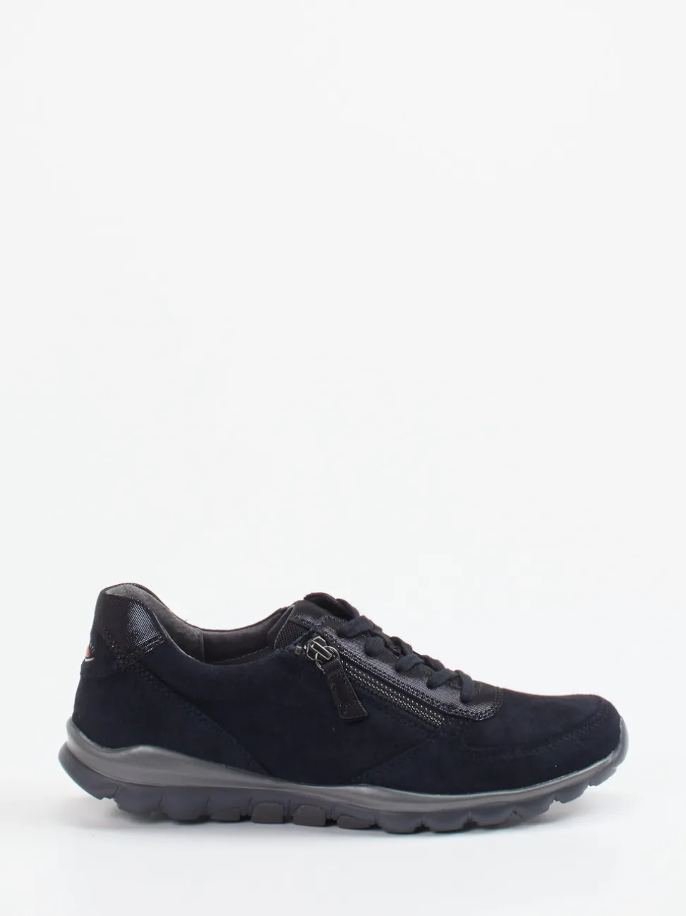 Gabor Comfort – Sneaker aus Nubukleder Blau