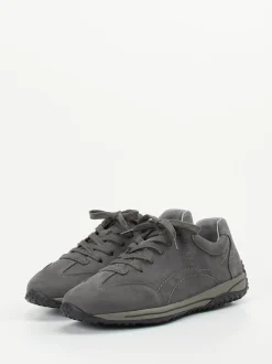 Gabor Comfort – Sneaker aus Nubukleder in Grau