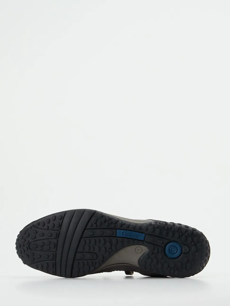 Gabor Comfort – Sneaker aus Nubukleder in Grau