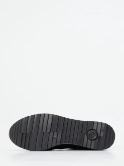 Gabor Comfort – Sneaker aus Veloursleder Dunkelblau