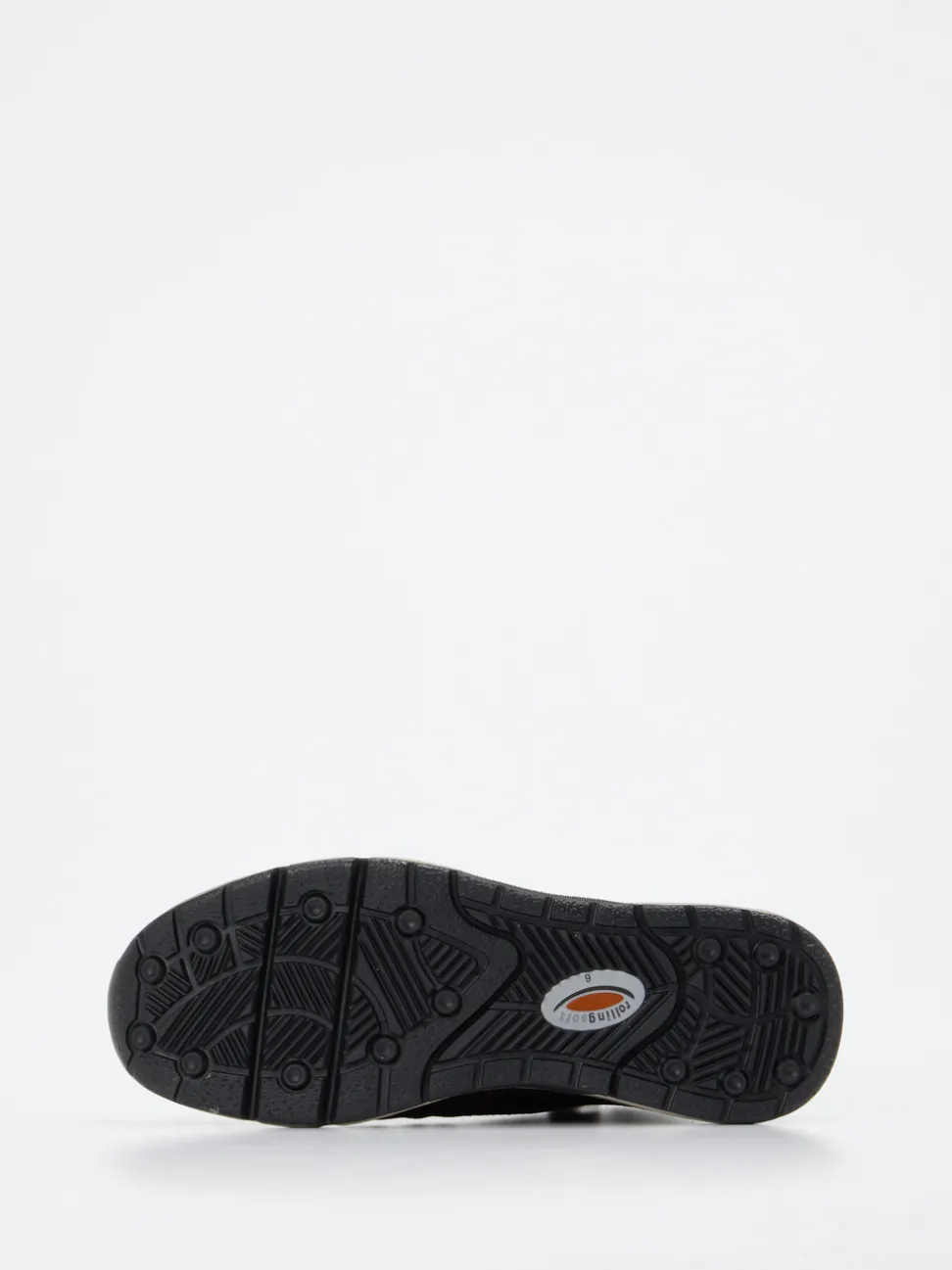 Gabor Comfort – Sneakerboots aus Veloursleder Dunkelbraun