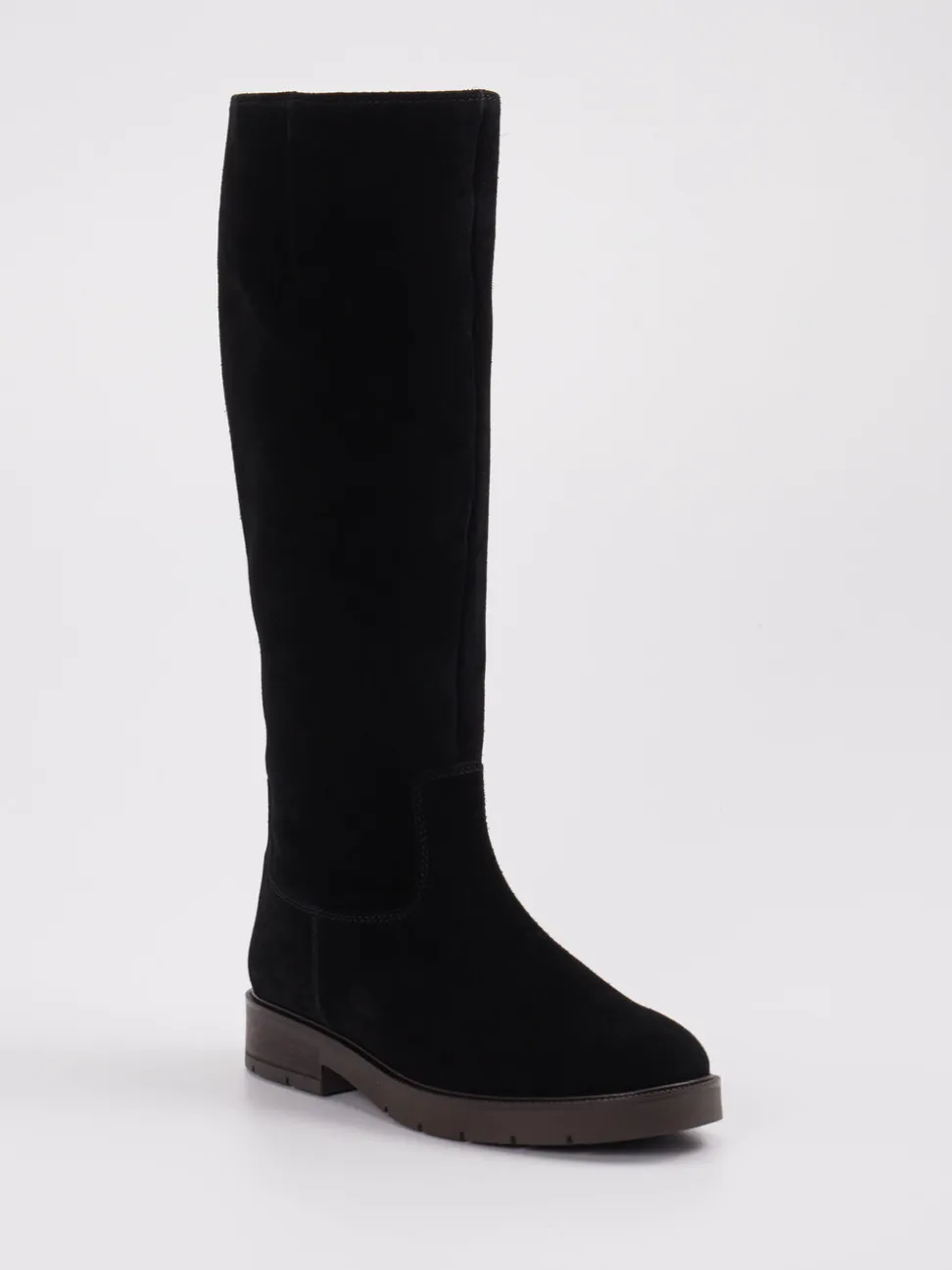 Gabor Comfort – Stiefel aus Veloursleder schwarz