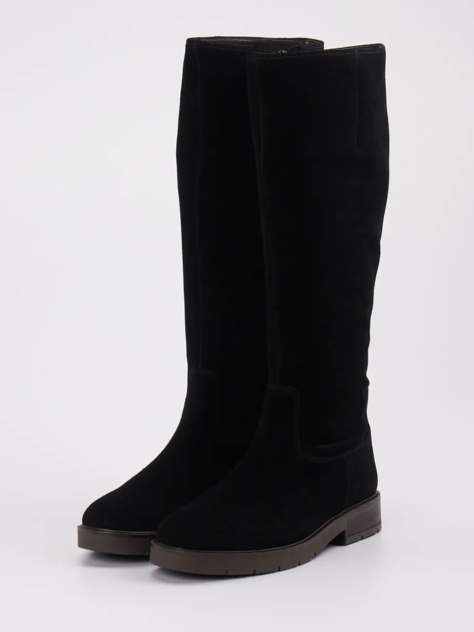 Gabor Comfort – Stiefel aus Veloursleder schwarz