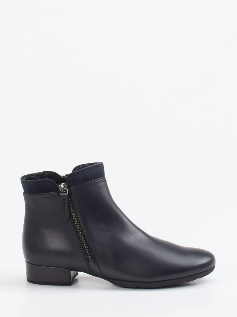 Gabor Comfort – Stiefelette aus Lammleder Schwarz