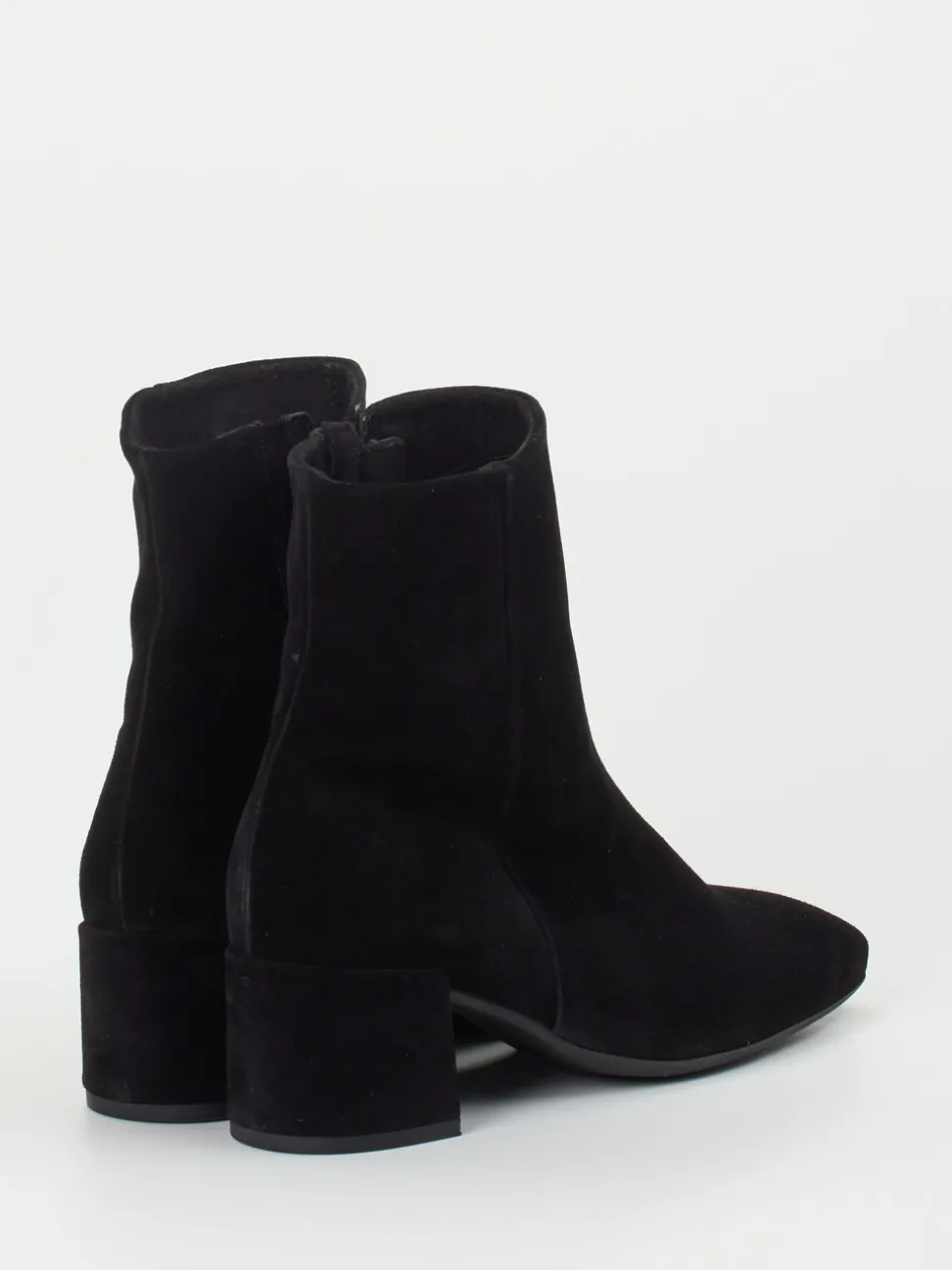 Gabor Comfort – Stiefelette aus Veloursleder Schwarz