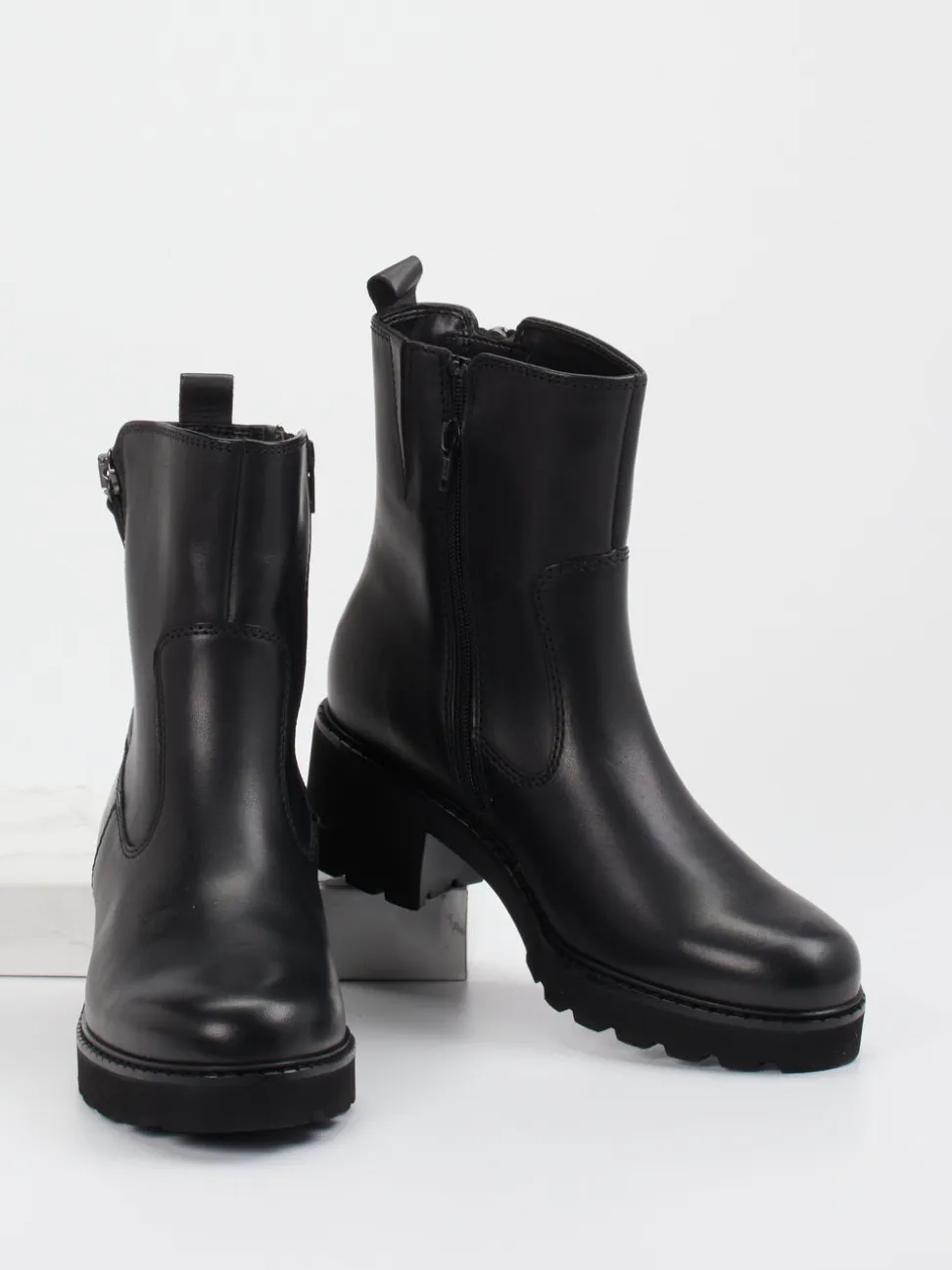 Gabor Comfort – Stiefelette aus Kalbleder schwarz