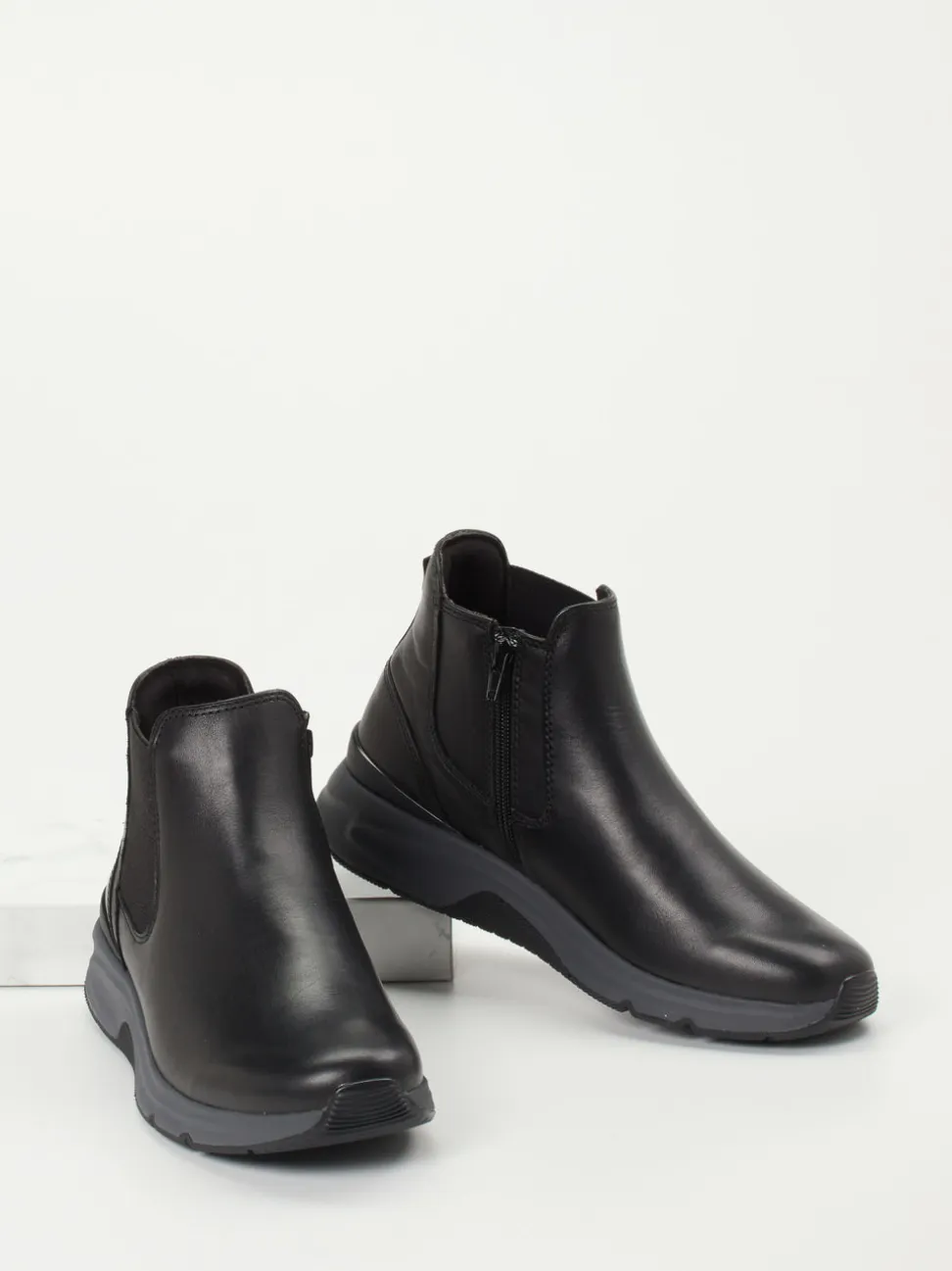 Gabor Comfort – Stiefelette aus Kalbleder schwarz