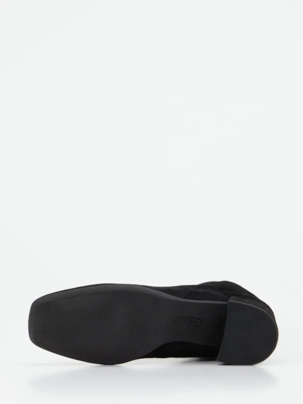 Gabor Comfort – Stiefelette aus Veloursleder schwarz