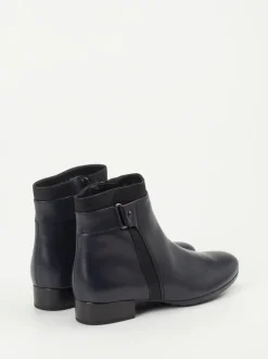 Gabor Comfort – Stiefelette aus Kalbleder dunkelblau