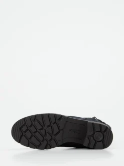 Gabor Comfort – Stiefeletten aus Nubukleder dunkelblau
