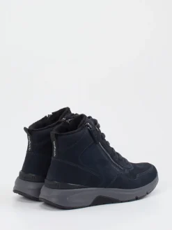 Gabor Comfort – Stiefelette aus Nubukleder Dunkelblau