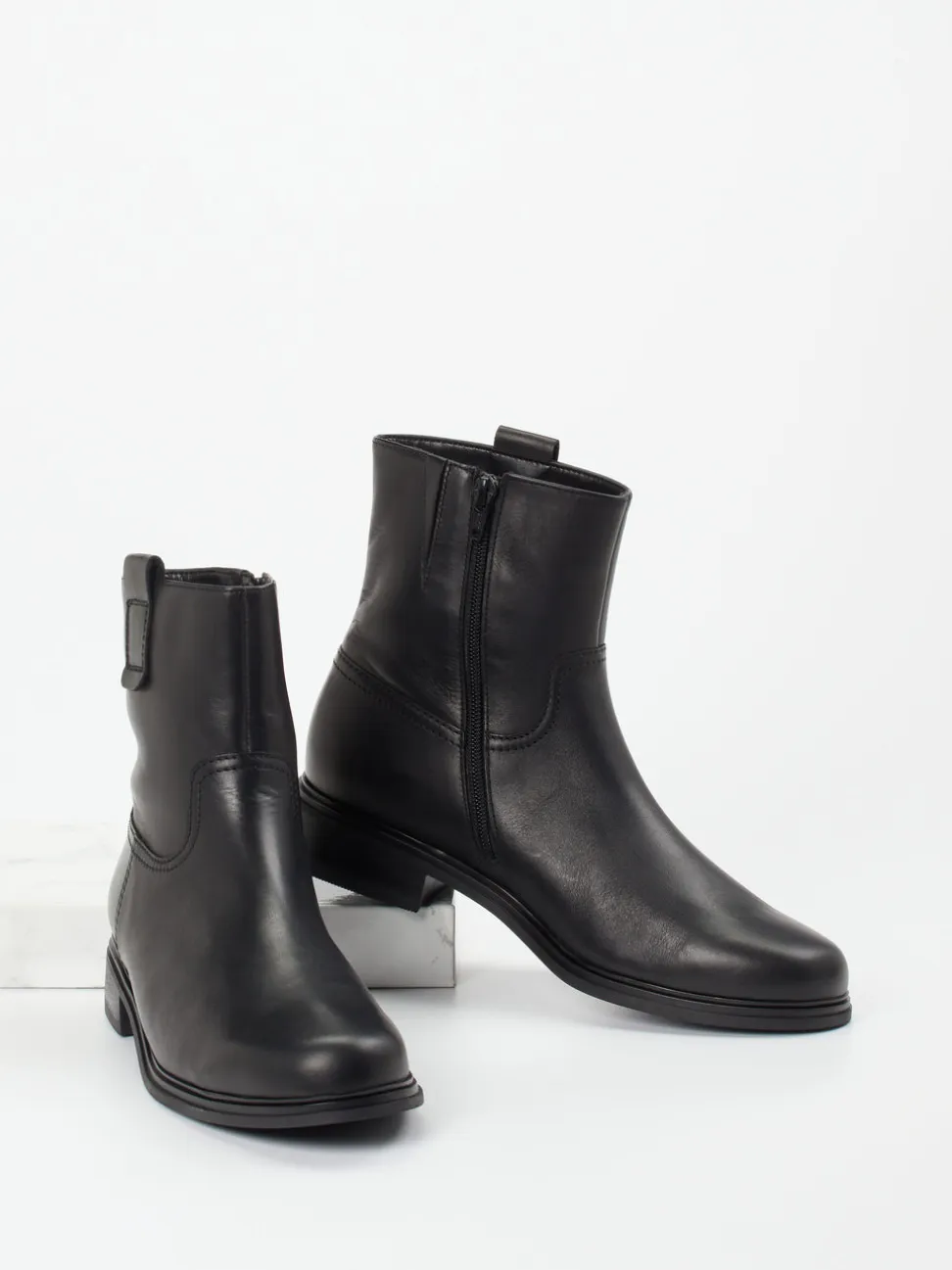 Gabor Comfort – Stiefelette aus Kalbleder schwarz