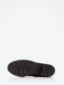 Gabor Comfort – Stiefelette aus Veloursleder braun