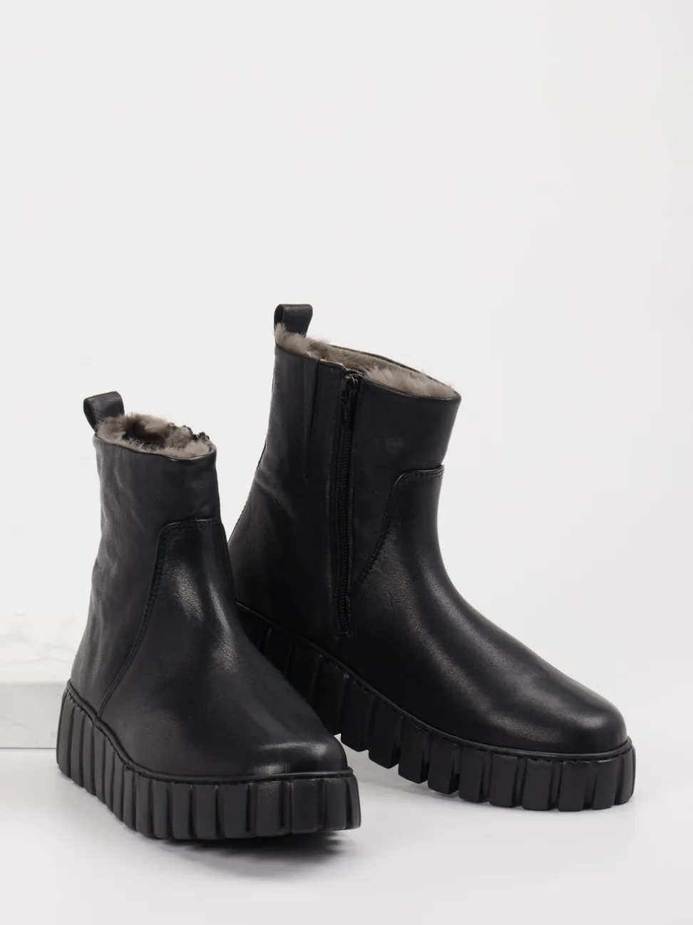 Gabor Comfort – Stiefelette aus Leder schwarz