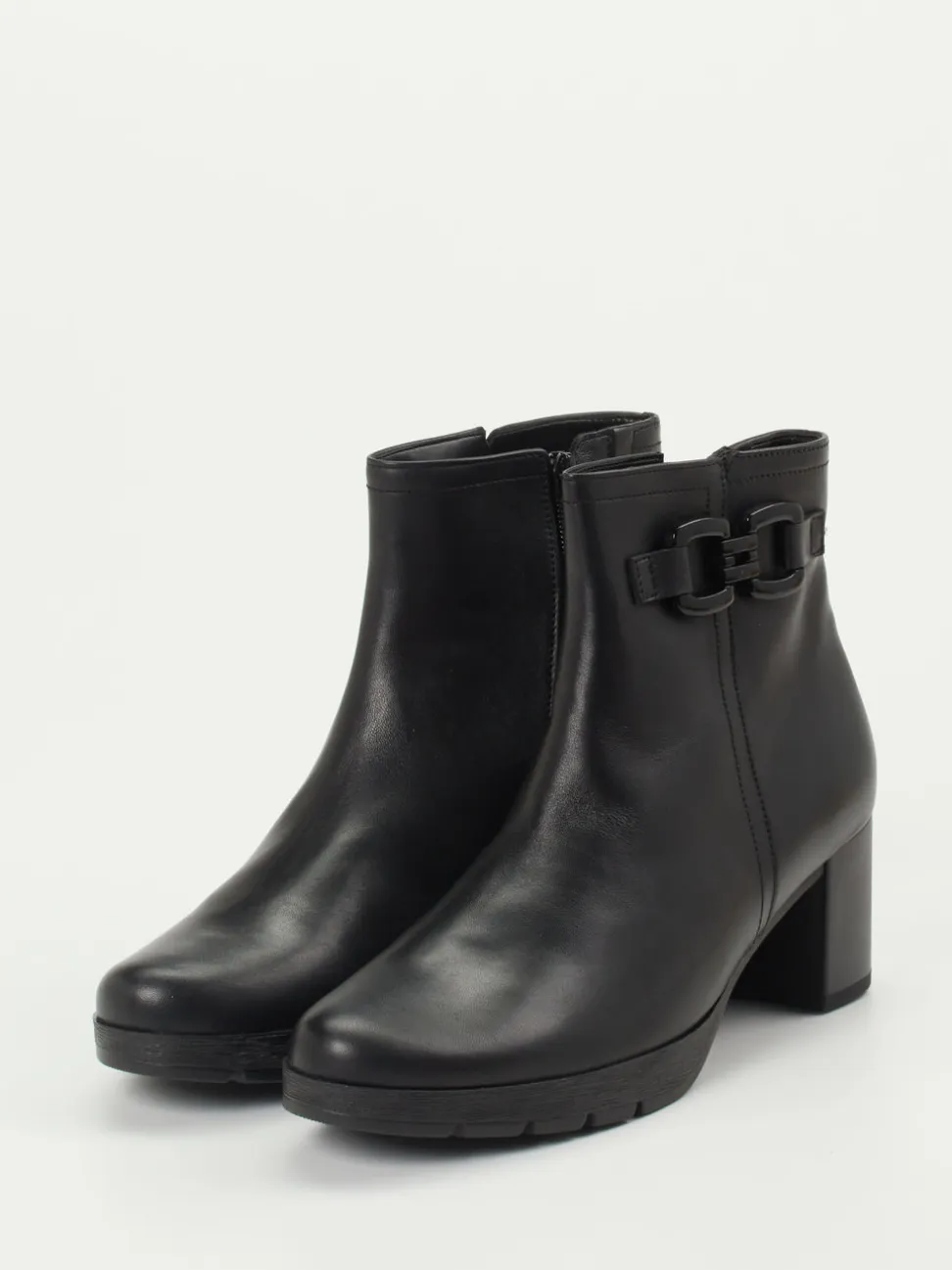 Gabor Comfort – Stiefelette aus Kalbleder schwarz