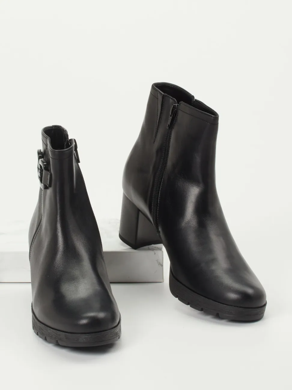 Gabor Comfort – Stiefelette aus Kalbleder schwarz