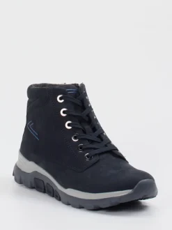 Gabor Comfort – Stiefelette aus Nubukleder Dunkelblau