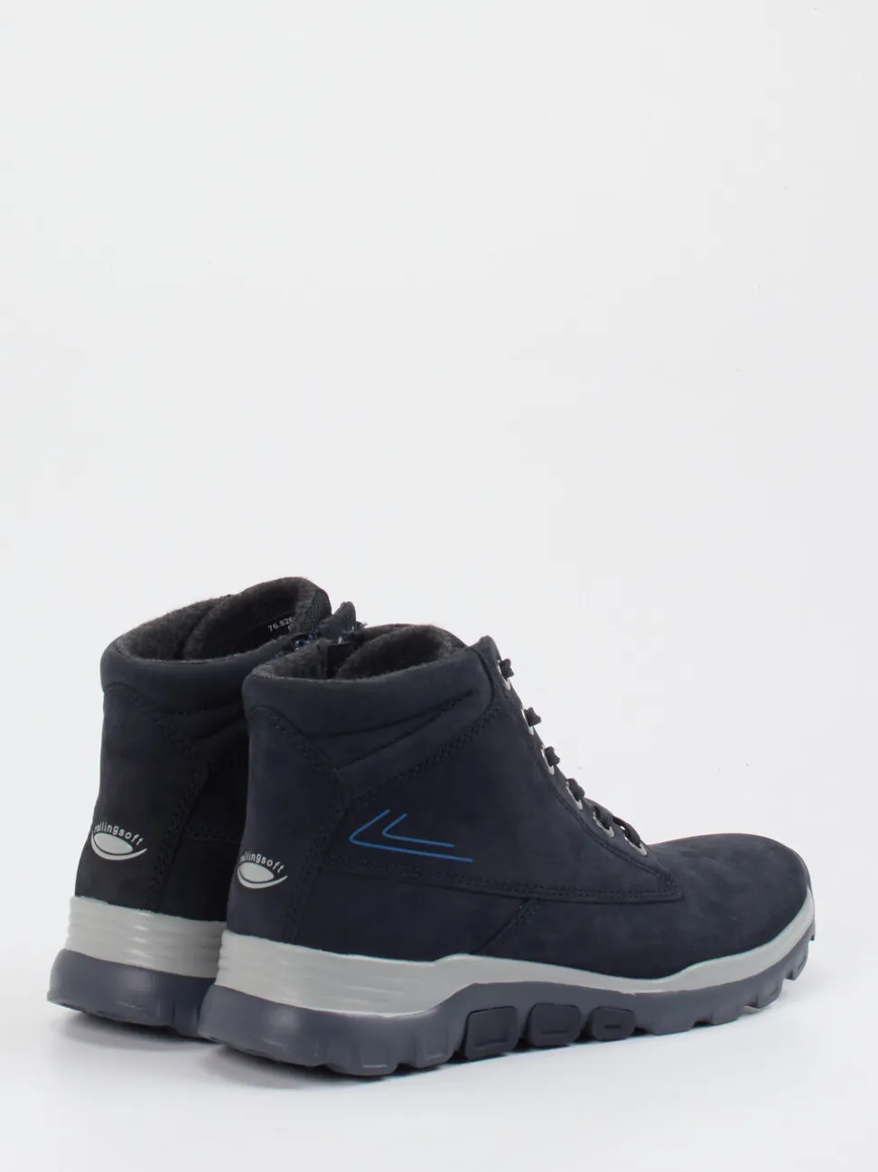 Gabor Comfort – Stiefelette aus Nubukleder Dunkelblau