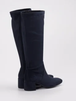 Gabor Comfort – Stretchstiefel aus Textil dunkelblau