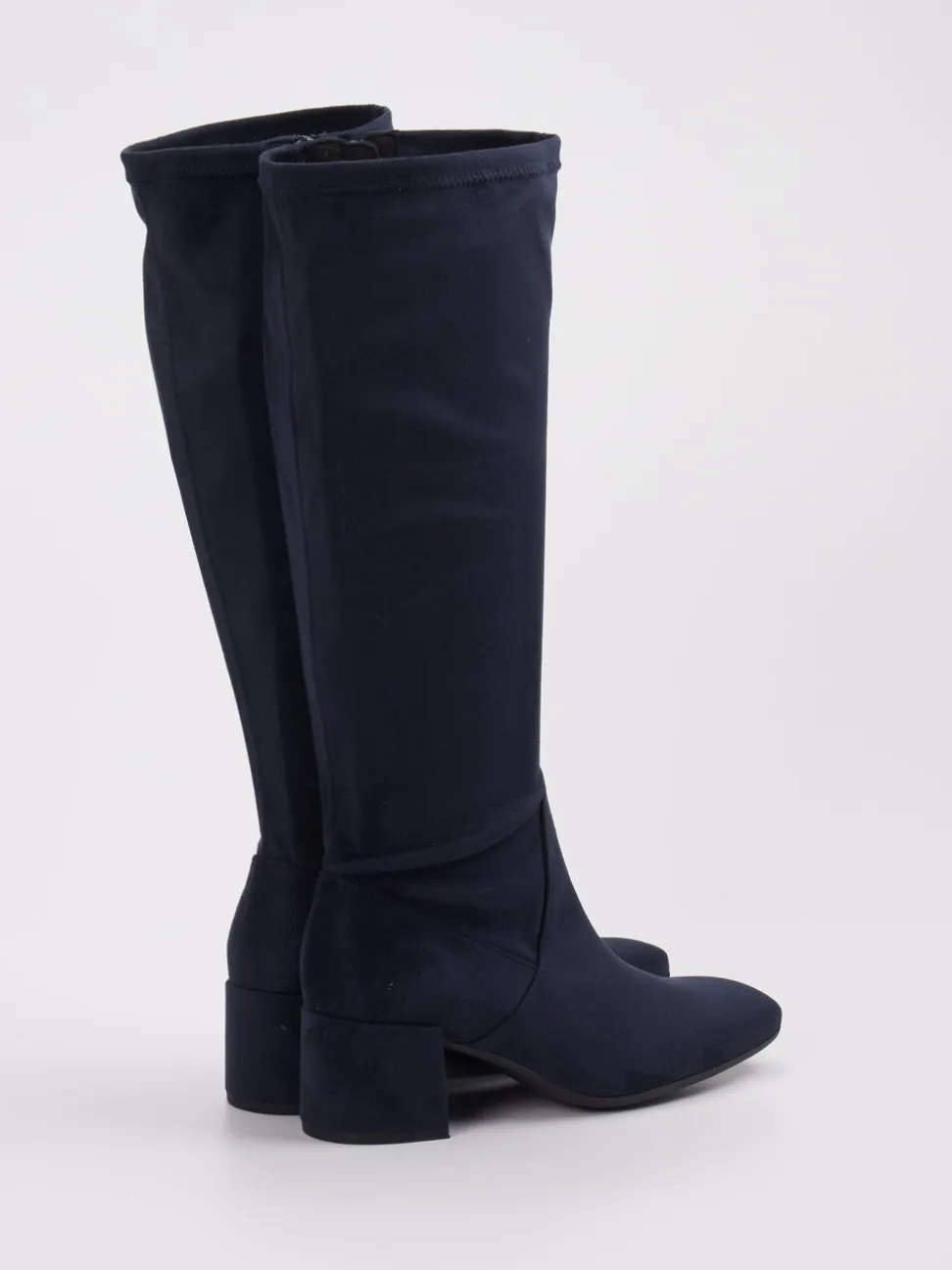 Gabor Comfort – Stretchstiefel aus Textil dunkelblau