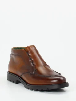 Galizio Torresi – Ankle Boot aus Kalbleder Braun