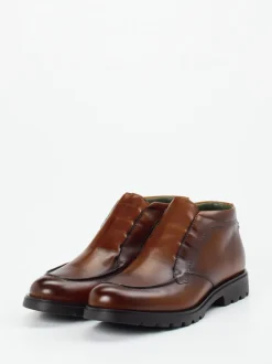 Galizio Torresi – Ankle Boot aus Kalbleder Braun