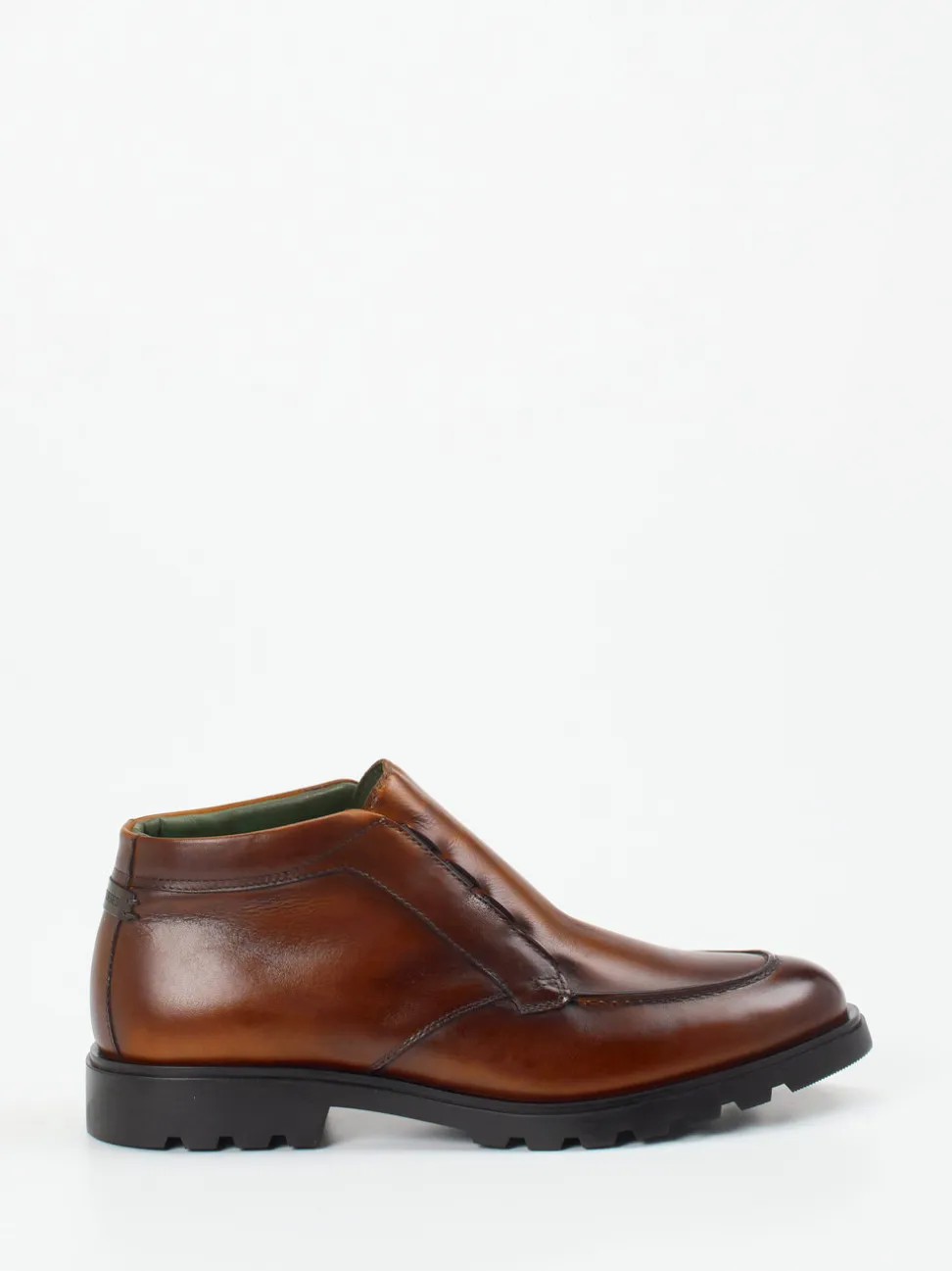 Galizio Torresi – Ankle Boot aus Kalbleder Braun
