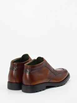 Galizio Torresi – Ankle Boot aus Kalbleder Braun