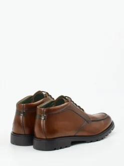 Galizio Torresi – Ankle Boot aus Kalbleder mittelbraun
