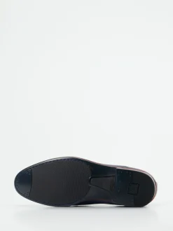 Galizio Torresi – Business-Slipper aus Kalbleder Dunkelblau